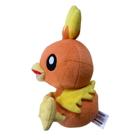 Tomy Pokemon 2015 Torchic Plush Stuffed Animal Doll Toy 9.5 in Tall 10 in Tall O - Picture 2 of 5